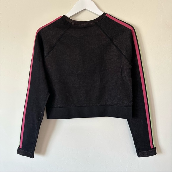 FABLETICS Aisley High-Waisted Seamless Pink Stripe Multi Leggings & Long Sleeve - Picture 7 of 16